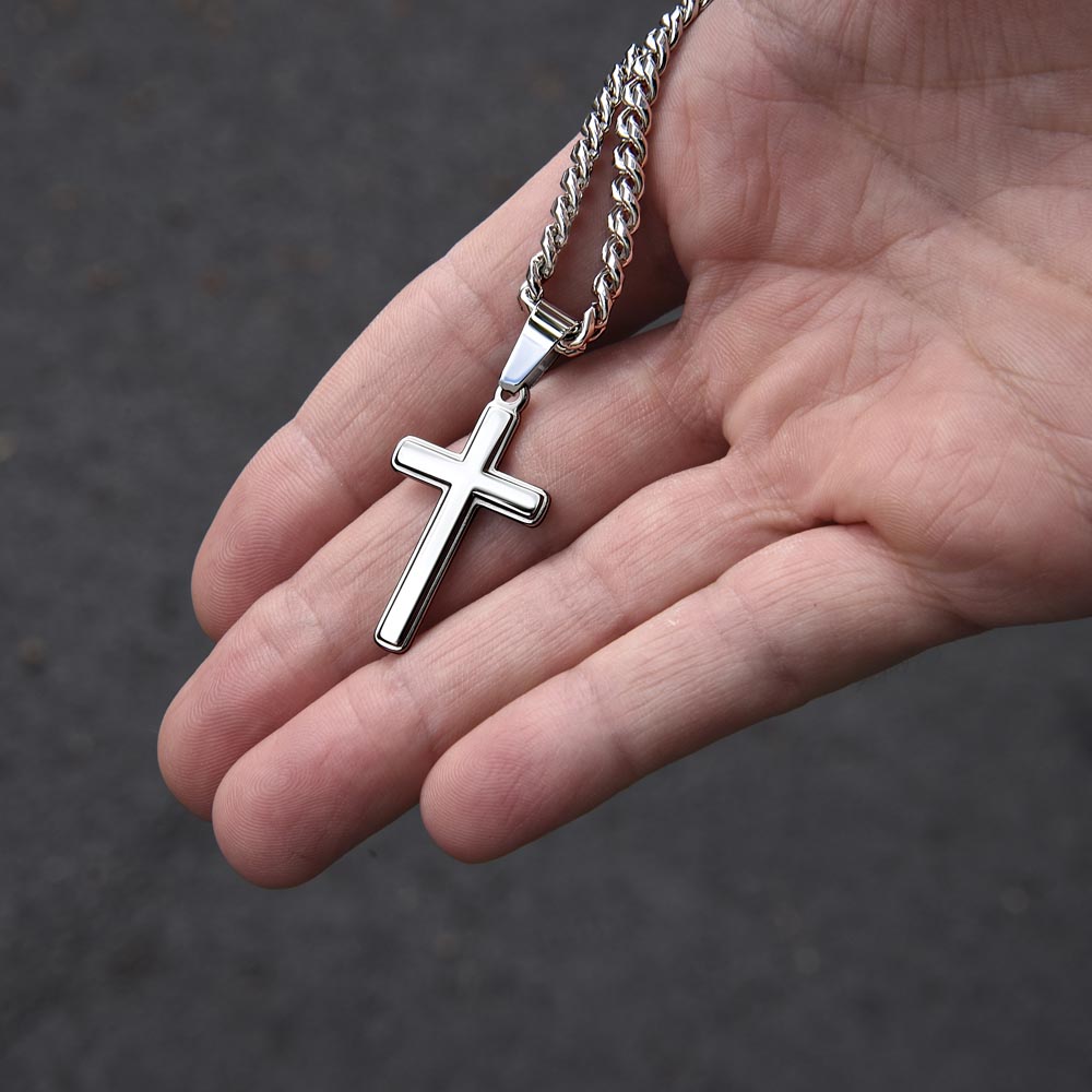 Buy Cross Necklace, Sterling Silver Dainty Cross Pendant, Cross Necklace  for Women, Mens Cross Necklace, Christian Gifts, Unisex Necklace Online in  India - Etsy | Mens cross necklace, Sterling silver cross necklace,