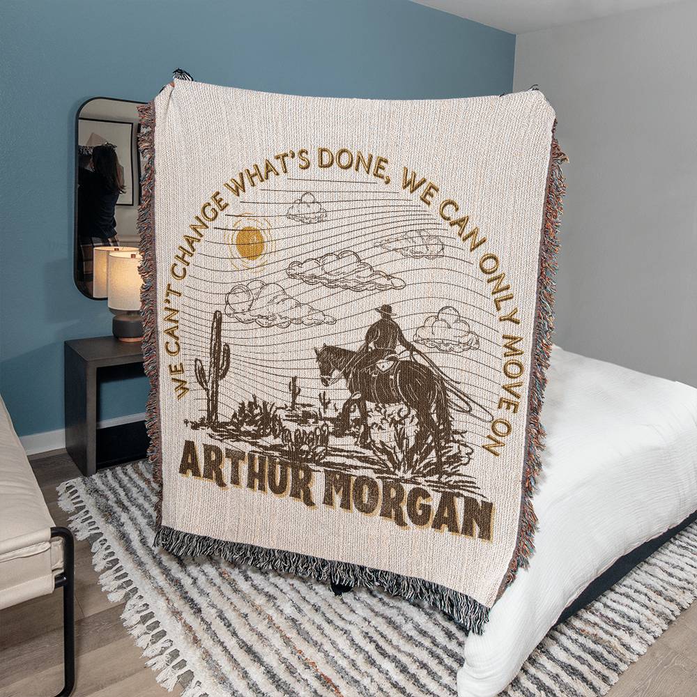 Blanket Arthur Morgan, Gamer Gifts for Her, Rdr2 Video Game Gift Ideas, Video Game Lover Home Decor, Red Dead Redemption 2 Gift for Him