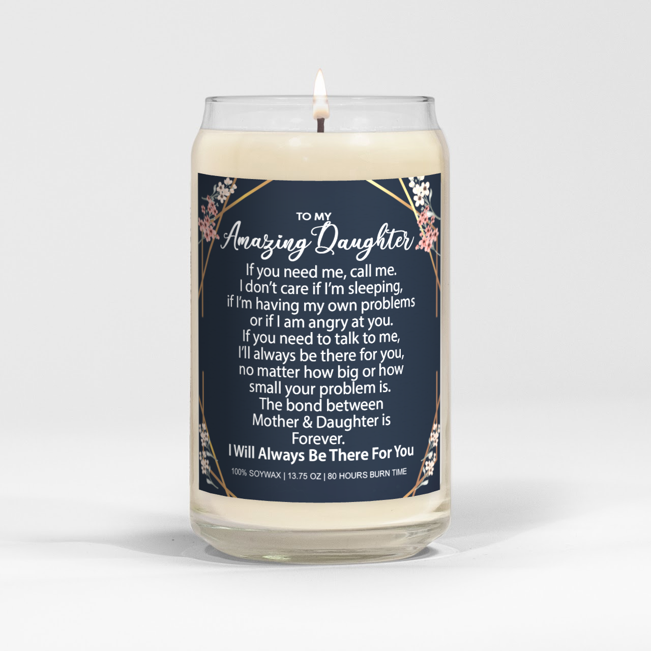 Gift For Mom - Lavender Candle Mom's Last Nerve Funny Quote Candle -  Mothers Day