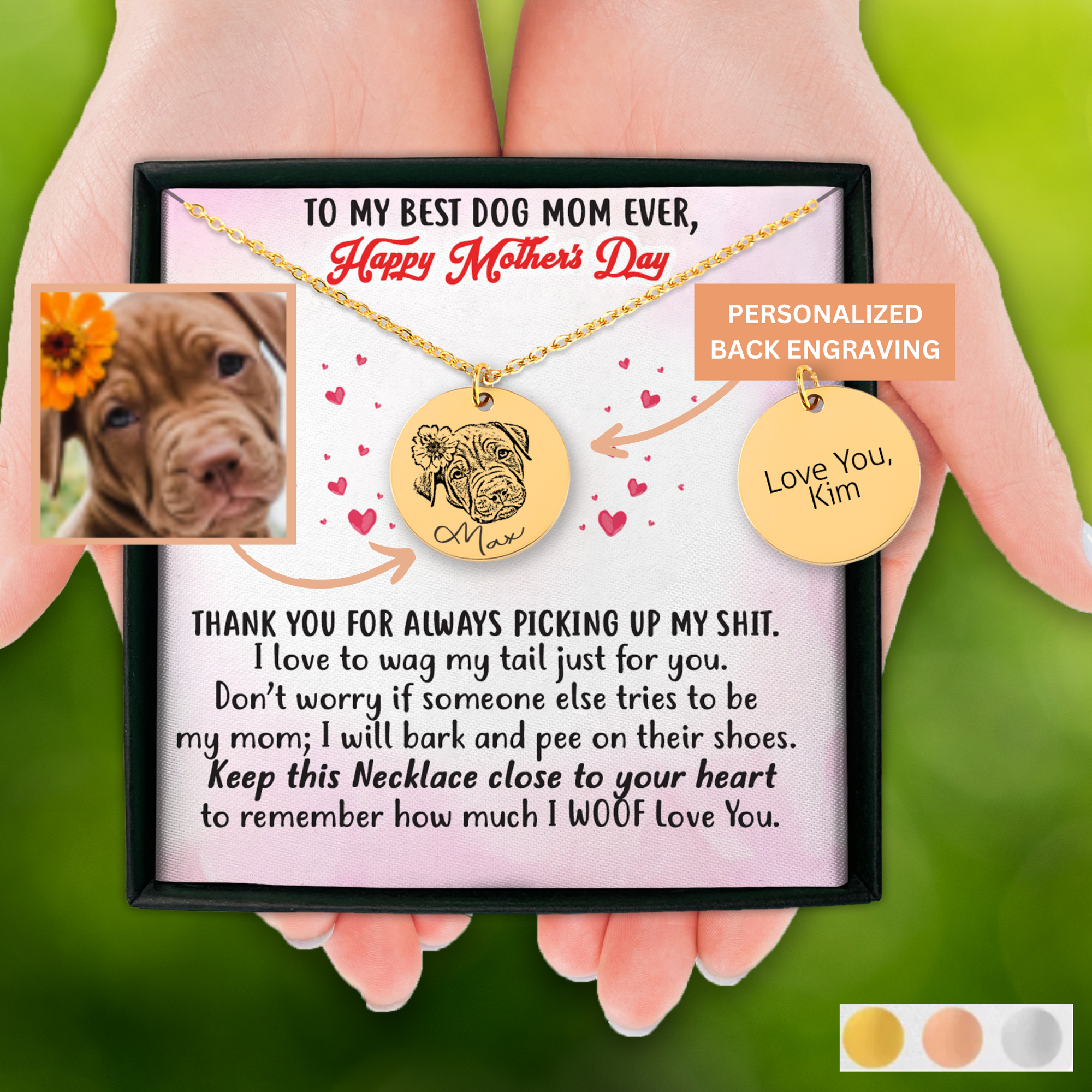 Happy Mother's Day To The Best Dog Mom Ever - Personalized Gifts Custo —  GearLit