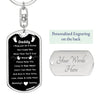 Daddy To Be Personalized Engraving Keychain | Birth Announcement, Gift For Daddy To Be, Baby Keepsake