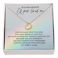 In Loving Memory New Heart Pendant Remembrance Necklace | Sympathy Loss Of A Loved One | Bereavement Gift | Memorial Of A Loved One