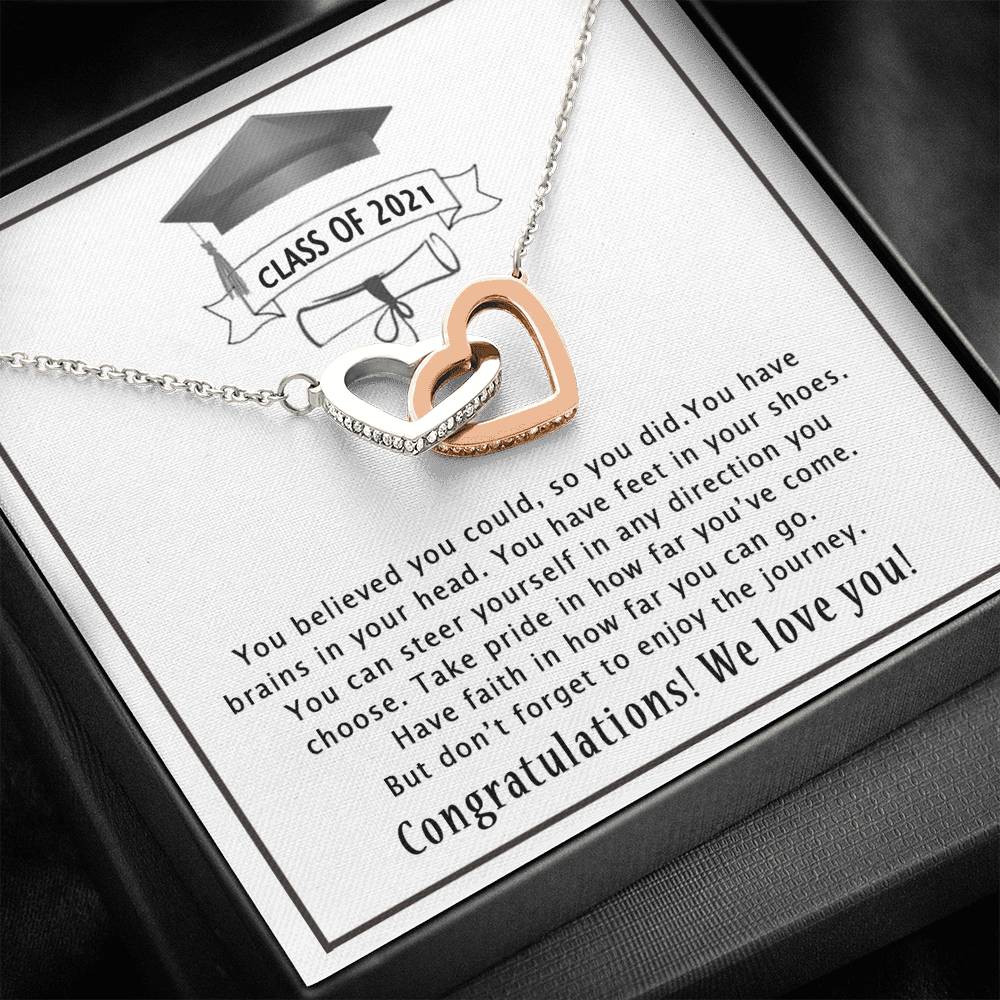 Class of 2021 Graduation Gift Necklace | Niece Graduation | Daughter Graduation | Best Friend Graduation