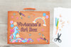 Personalized Unicorn Art Supply Box, Custom Name Art Activity Case, Girls Art Box, Kids School Supply Box, Cute Birthday Gift for Girls
